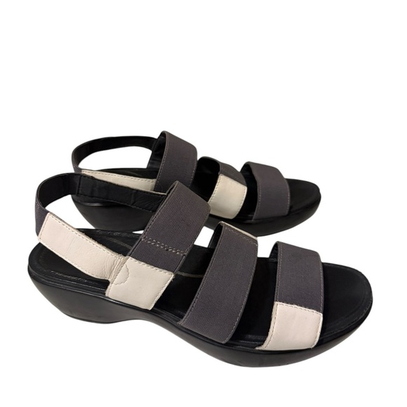 Sandals Diandra Grey/White Women's sandle soft and cozy.in great conditions - Picture 9 of 12